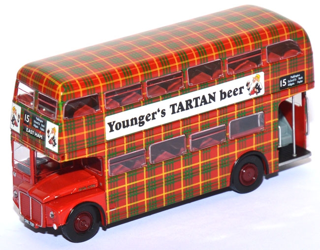 AEC Routemaster Doppeldecker Bus London Younger´s Tartan Beer #15