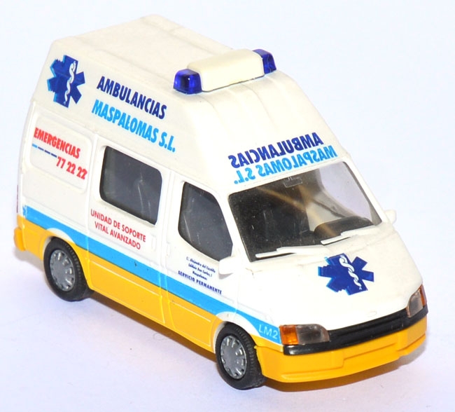 Ford Transit HD RTW Ambulancias Maspalomas S.L. E