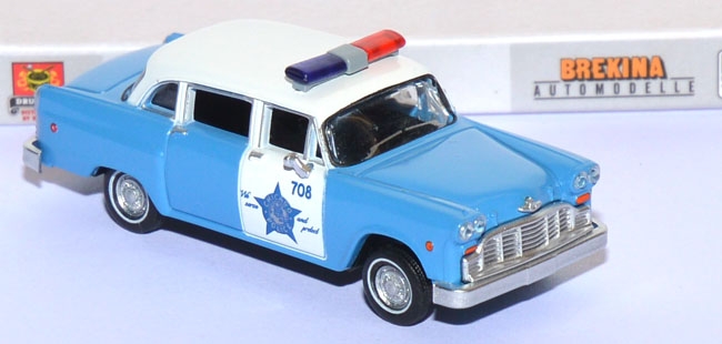 Checker Cab Chicago Police Department Polizei