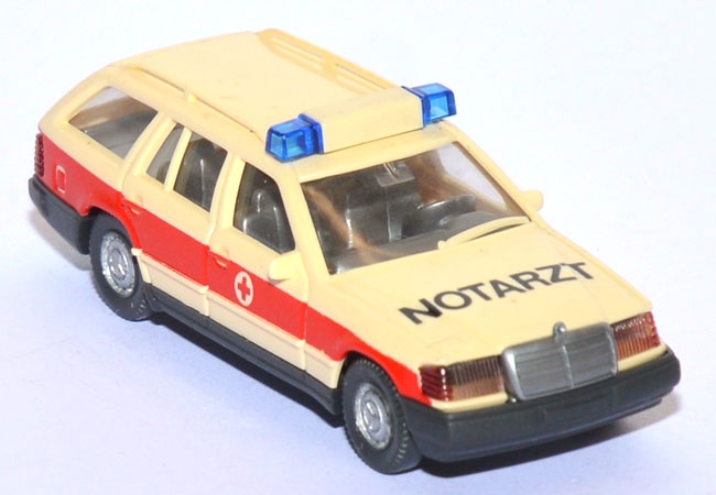 Mercedes-​​​​Benz 230 TE Notarzt Rotes Kreuz creme