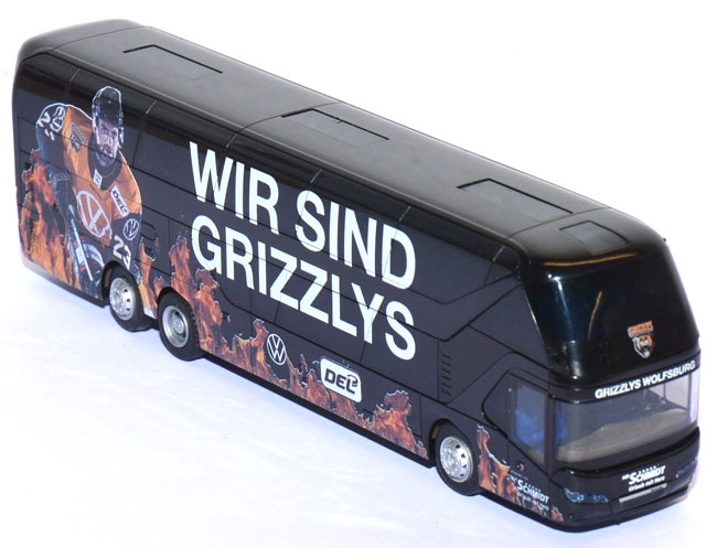 Neoplan Skyliner Mannschaftsbus Eishockey Grizzlys Wolfsburg