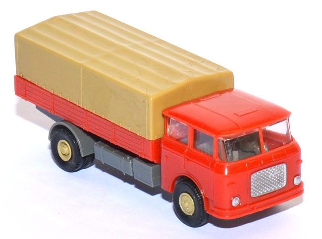 Skoda S 706 RT LKW Pritsche mit Plane rot