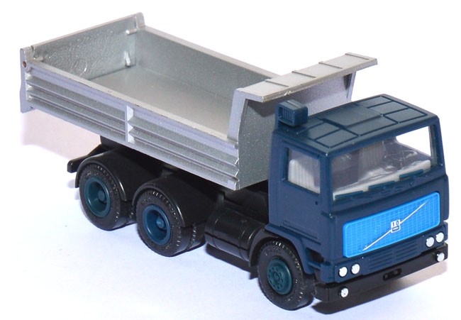 Volvo F10 Hinterkipper blau