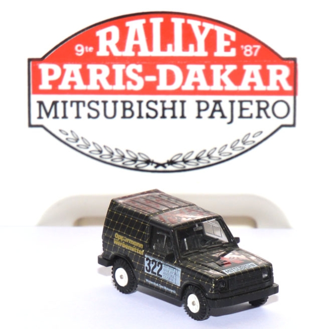 Mitsubishi Pajero #322 Rallye Paris-​Dakar 1987