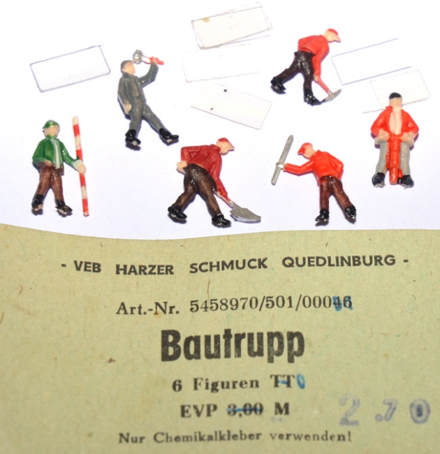 Bautrupp 6 Figuren