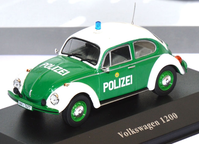 VW Käfer 1200 Polizei Deutschland 1:43