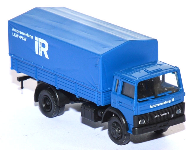 Magirus 5T MK 2a Pritschen-​​​LKW interRent blau