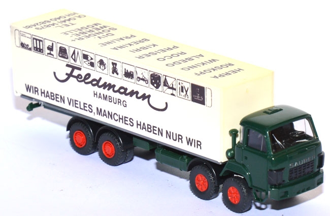 Saurer D 290/330 Koffer-LKW Feldmann und Schlüter