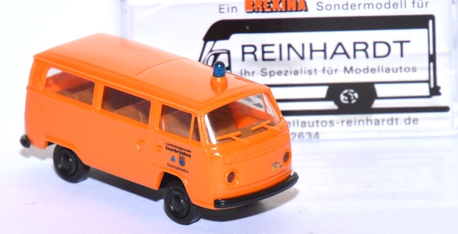 VW T2 Bus Katastrophenschutz Saarbrücken reinorange