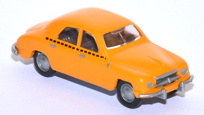 Skoda 1200 Limousine Taxi orange