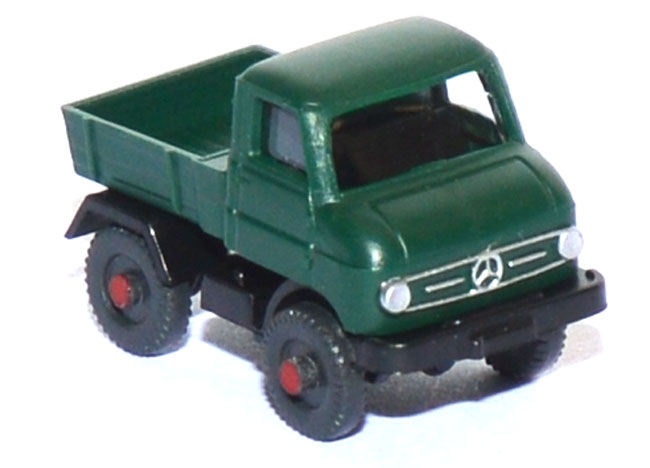 Mercedes-​Benz Unimog U 411 moosgrün 1:160