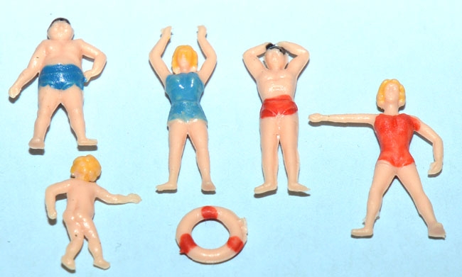 Badende 5 Figuren