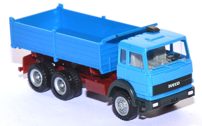 Iveco Turbo Pritschenkipper blau