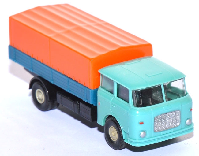 Skoda S 706 RT LKW Pritsche mit Plane grünblau