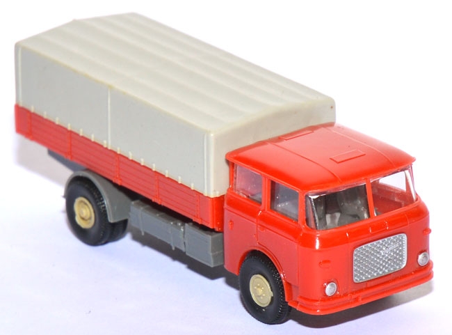 Skoda S 706 RT LKW Pritsche mit Plane rot