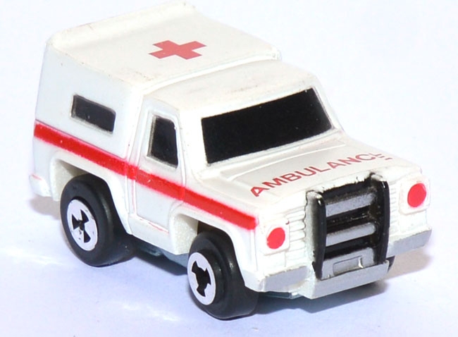 Land Rover Defender Rotes Kreuz Ambulance 1:120