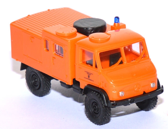 Mercedes-​Benz Unimog S 404 EF Katastrophenschutz München orange