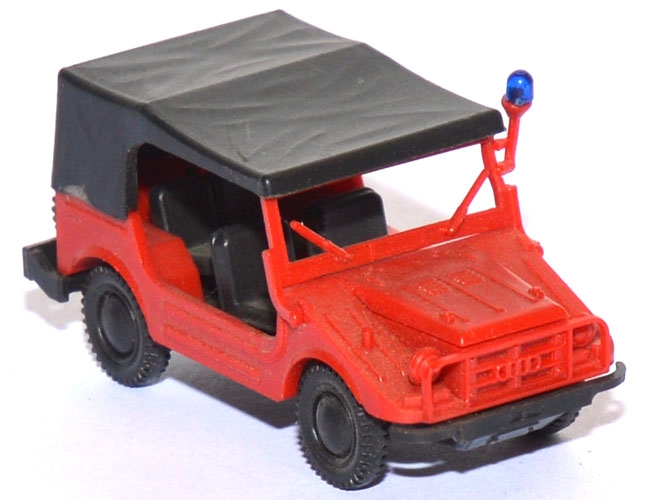 DKW Munga Geländewagen Feuerwehr rot