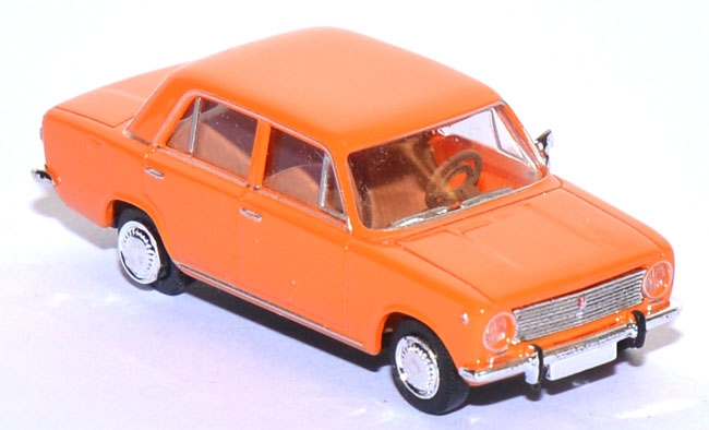 Fiat 124 orange