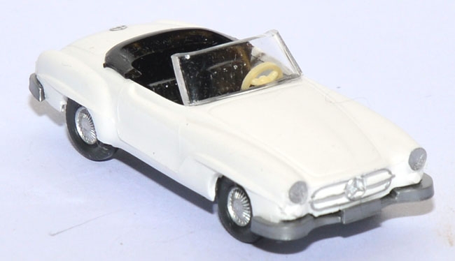 Mercedes-​​​​​​​​​​Benz 190 SL Roadster offen weiß