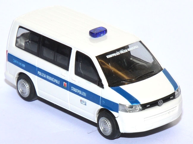 VW T5 GP Bus Polizia Municipale Stadtpolizei Italien