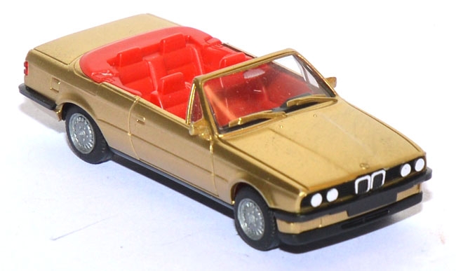 BMW 325i Cabrio offen gold