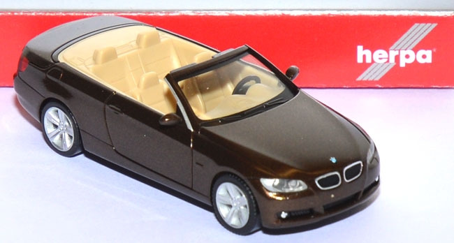 BMW 3er (E93) Cabrio offen marrakesh braunmetallic