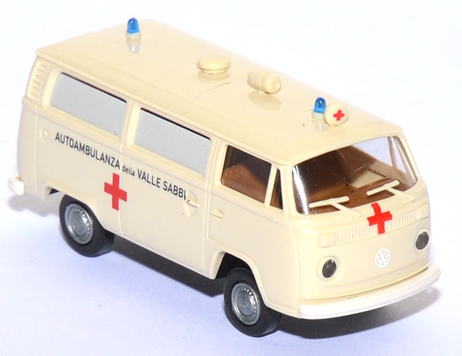 VW T2 Bus RTW Rotes Kreuz Autoambulanza della Valle Sabbia I