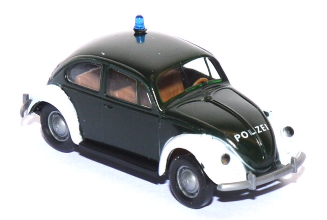 VW Käfer Polizei grün