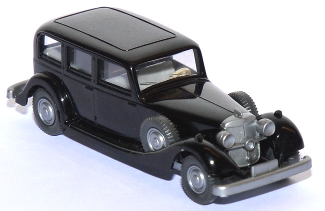 Horch 850 Li­mou­si­ne schwarz / lichtgrau