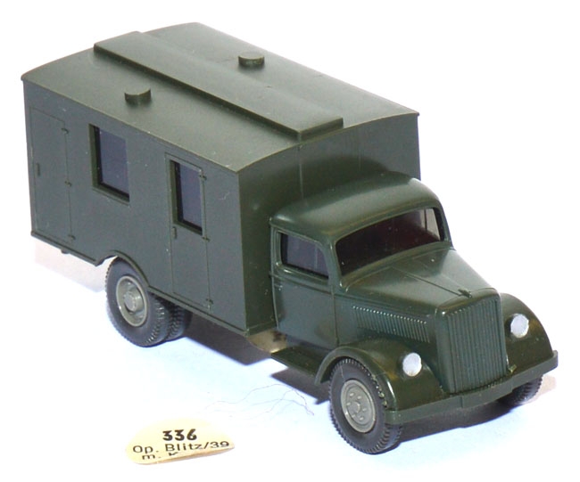 Opel Blitz 1939 Kasten Militär olivgrün
