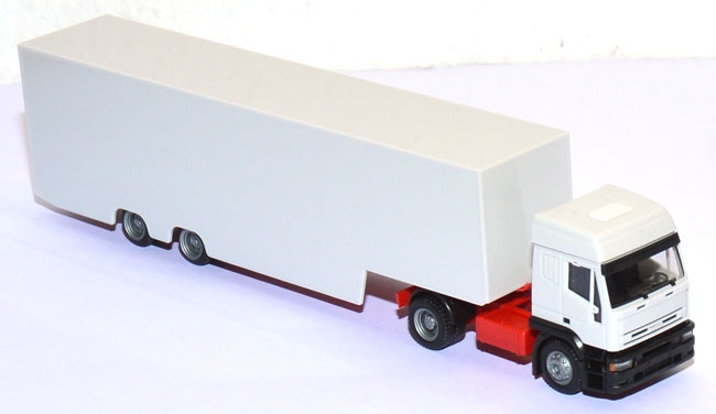Iveco Eurotech Eurokoffer-Sattelzug neutral weiß