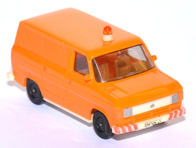 Ford Transit MK2 Kasten Kommunal orange