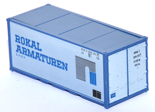 Container 20 ft Rokal Armaturen GmbH