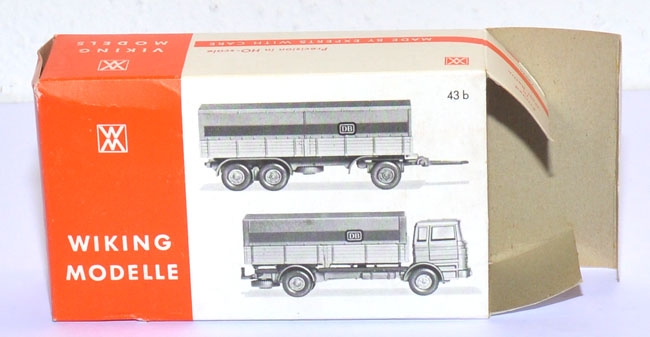 Leerpackung von Mercedes-Benz LP 1620 Pritschenlastzug DB