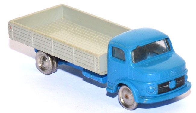 Mercedes-​Benz Pritsche blau/grau