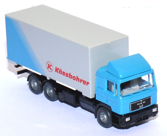 MAN F 90 Wechselkoffer-​​​​LKW Kässbohrer