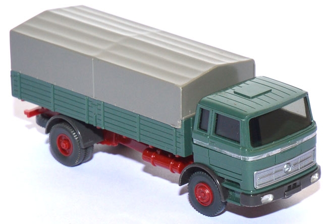 Mercedes-​​Benz LP 1620 Pritschen-​​LKW hellpatinagrün