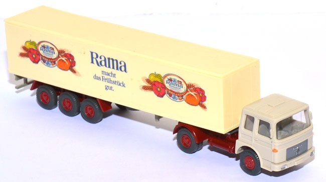 MAN 19.230 Koffersattelzug Rama