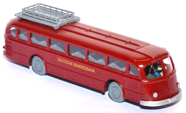 Mercedes-​Benz O 6600 H Pullman Bus DB weinrot