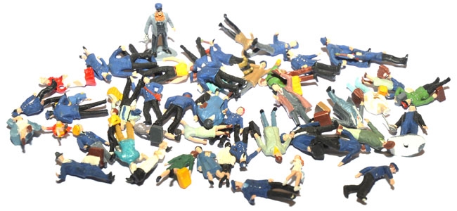 Figuren stehend 50 Stück