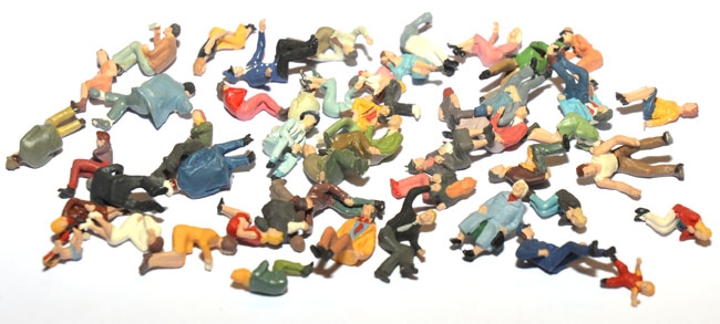 Figuren sitzend 50 Stück