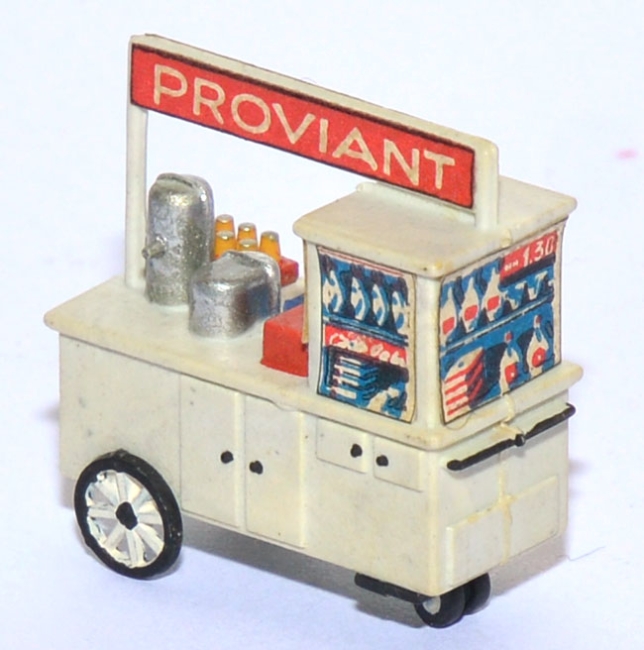 Bahnsteig-​Verkaufswagen - Proviant