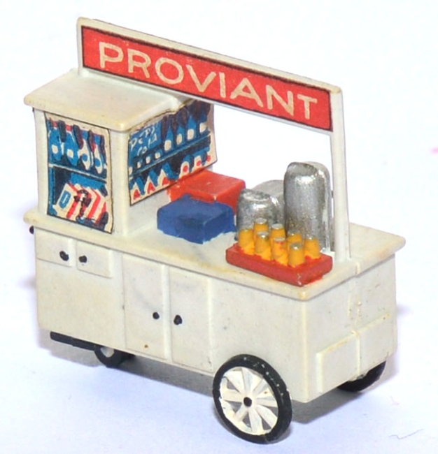 Bahnsteig-​Verkaufswagen - Proviant