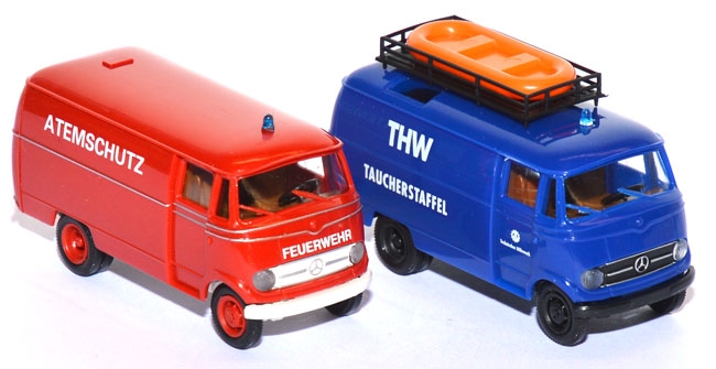 Set Mercedes-Benz L 319 Feuerwehr + THW
