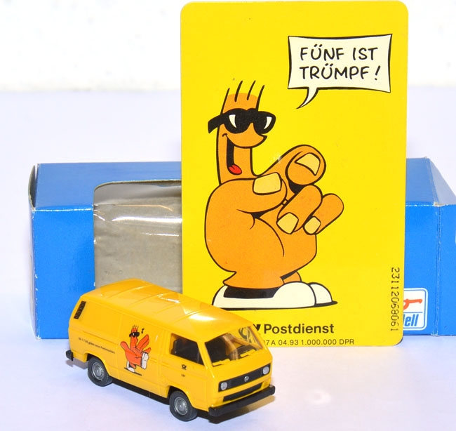 VW T3 Kasten DBP Postdienst mit Telefonkarte