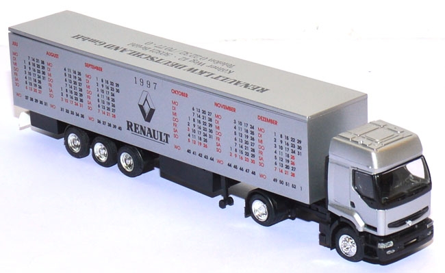 Renault Koffersattelzug -​ Kalender 1997