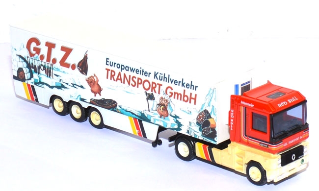Renault AE 500 Magnum Kühlkoffer-Sattelzug G.T.Z.
