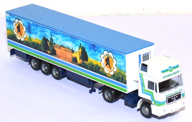 MAN F90 HD Kühlkoffer-Sattelzug Walter Bad Berleburg