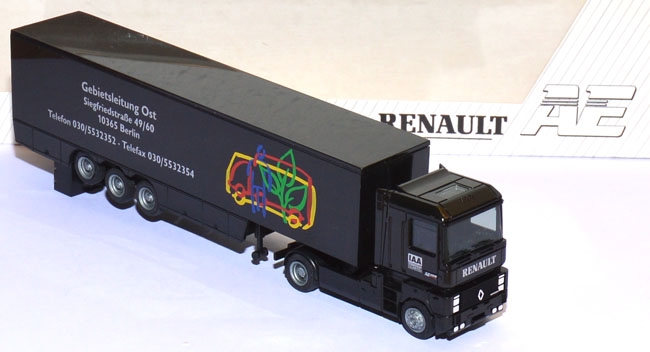 Renault AE 500 Magnum Koffersattelzug Gebietsleitung Ost Berlin